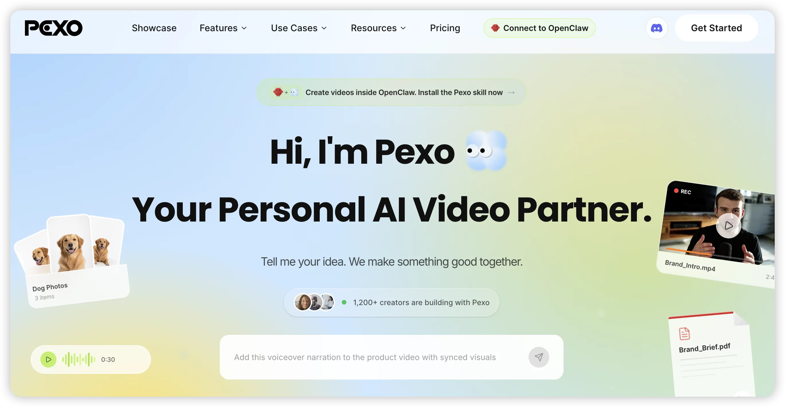 Pexo AI Video Agent