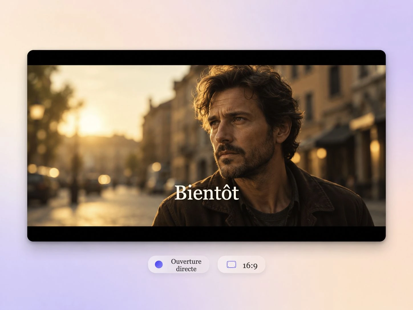 Une bande-annonce de lancement qui démarre sur une accroche percutante
