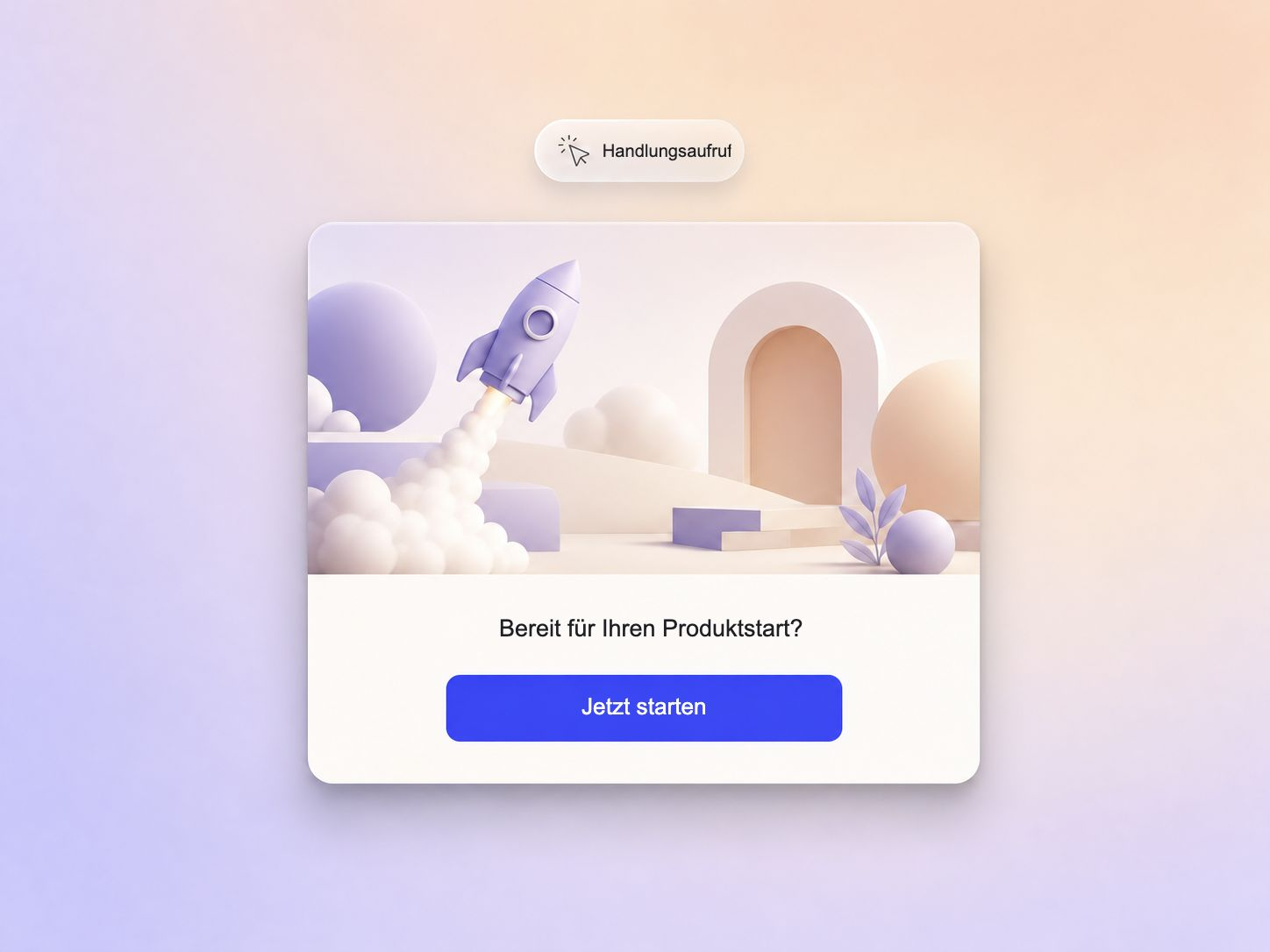 Ein Website-Launch-Video, das mit einem klaren Call-to-Action zur Anmeldung endet
