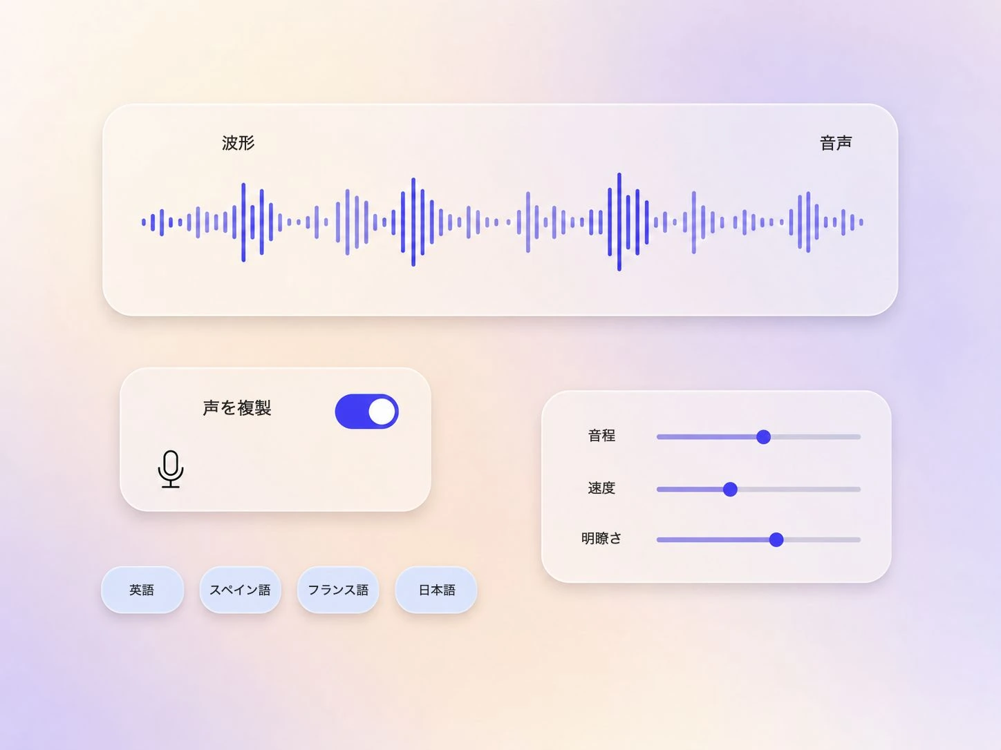 Pexoでファンフィルムにクローンナレーションと多言語吹き替えを追加