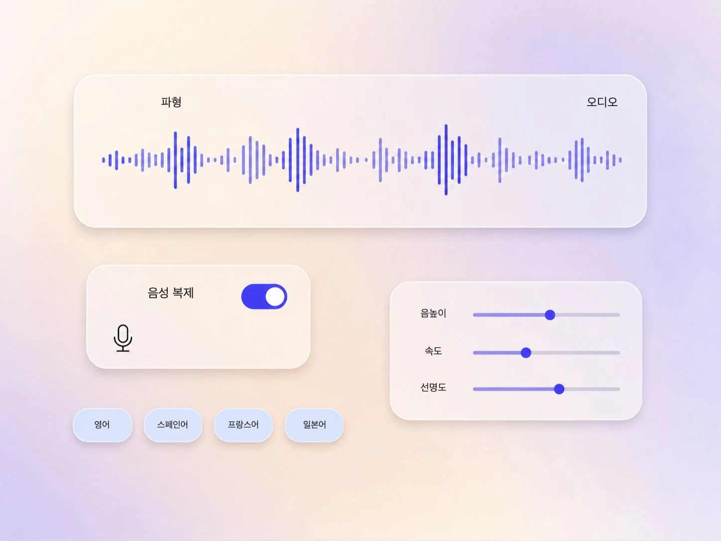 Pexo를 이용한 팬 필름에 음성 복제 및 다국어 더빙 추가