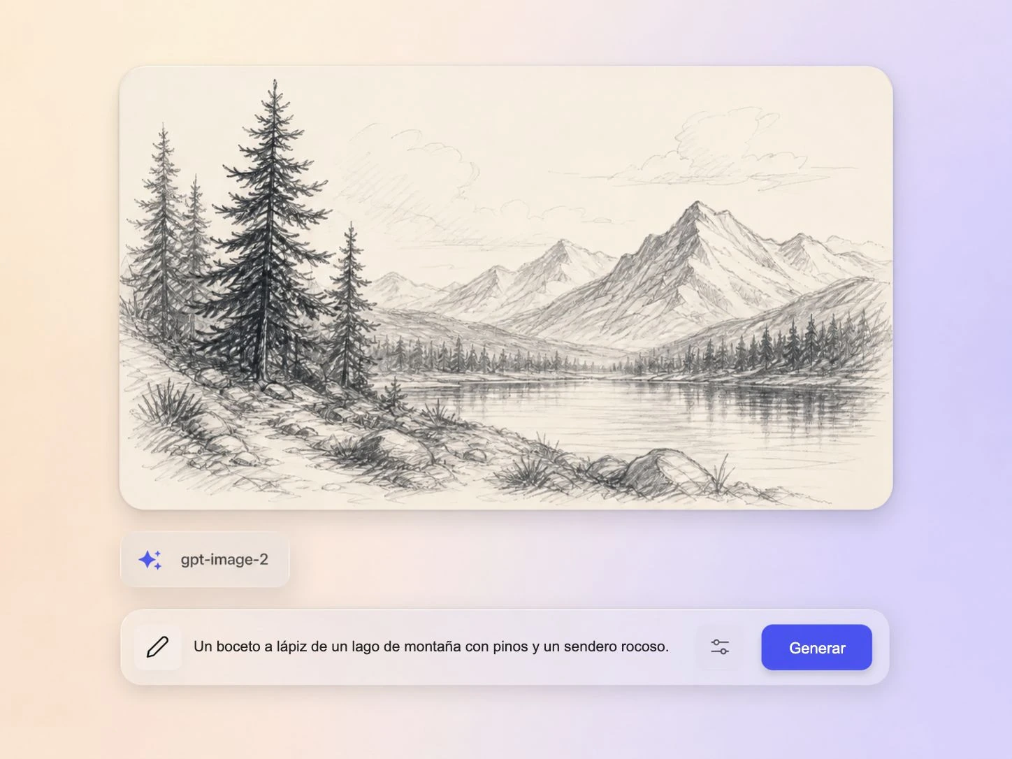 Pexo genera una imagen personalizada y la anima para convertirla en un video de boceto