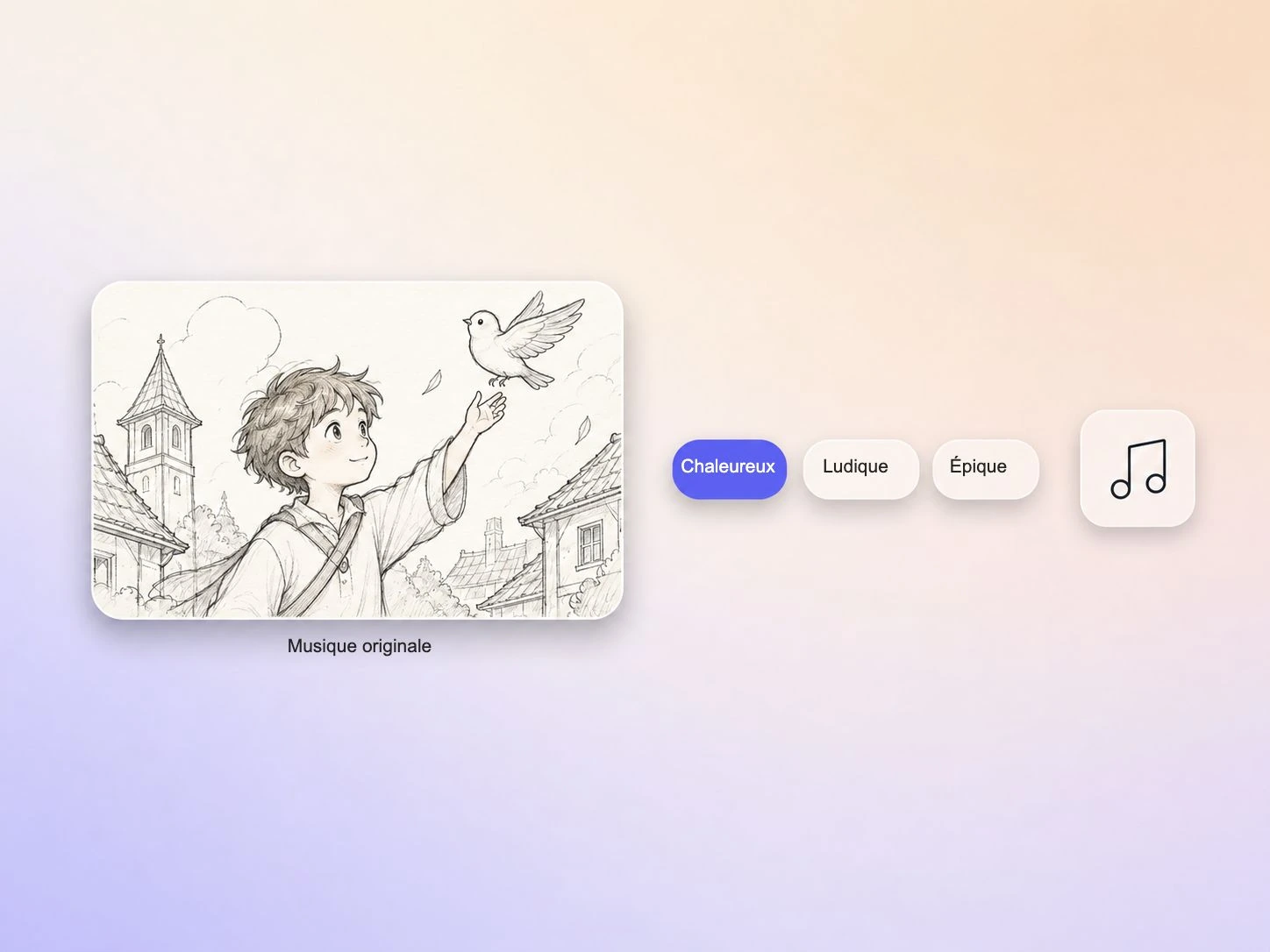 Pexo compose une bande originale pour une vidéo dessinée
