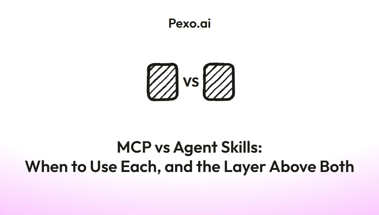 MCP vs Agent Skills: When to Use Each, and the Layer Above Both