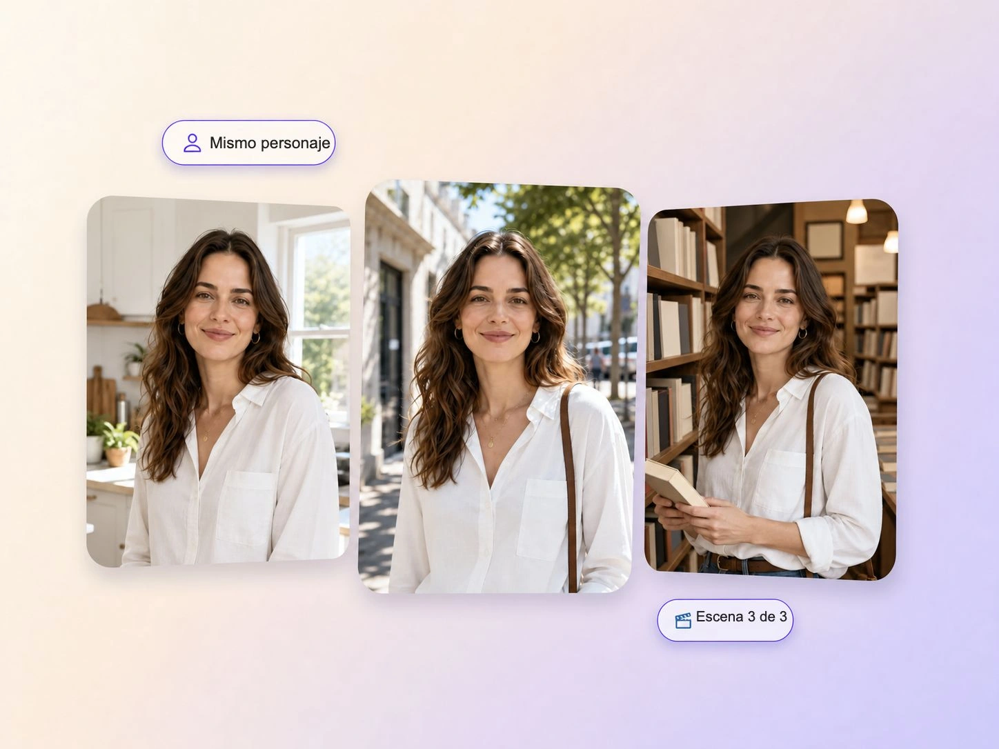 Personajes consistentes en cada escena de un video de TikTok con IA
