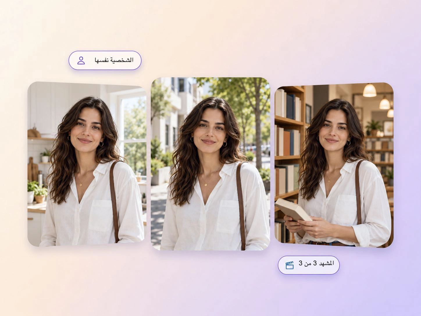 شخصيات متناسقة في جميع مشاهد فيديو تيك توك المُنشأ بالذكاء الاصطناعي