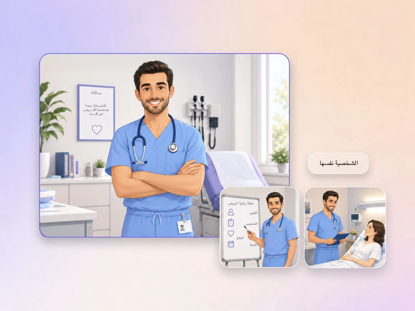 استمرارية المشاهد المتعددة لفيديوهات الشرح الطبي من Pexo.