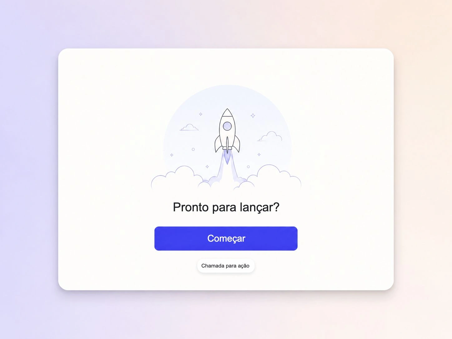 Um vídeo de lançamento de produto que termina com uma chamada à ação clara para inscrição