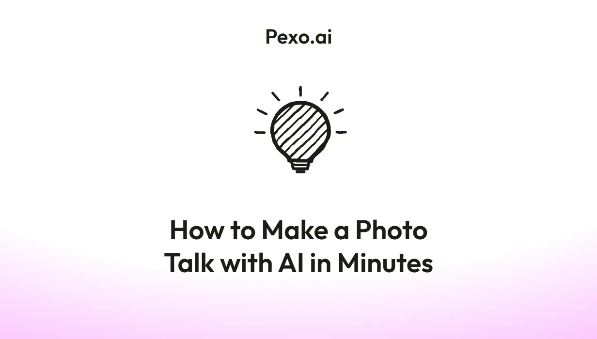 How to Make a Photo Talk with AI in Minutes
