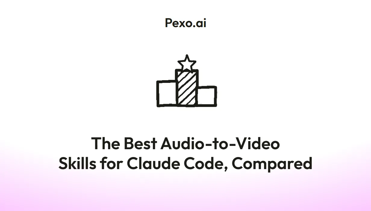 The Best Audio-to-Video Skills for Claude Code, Compared