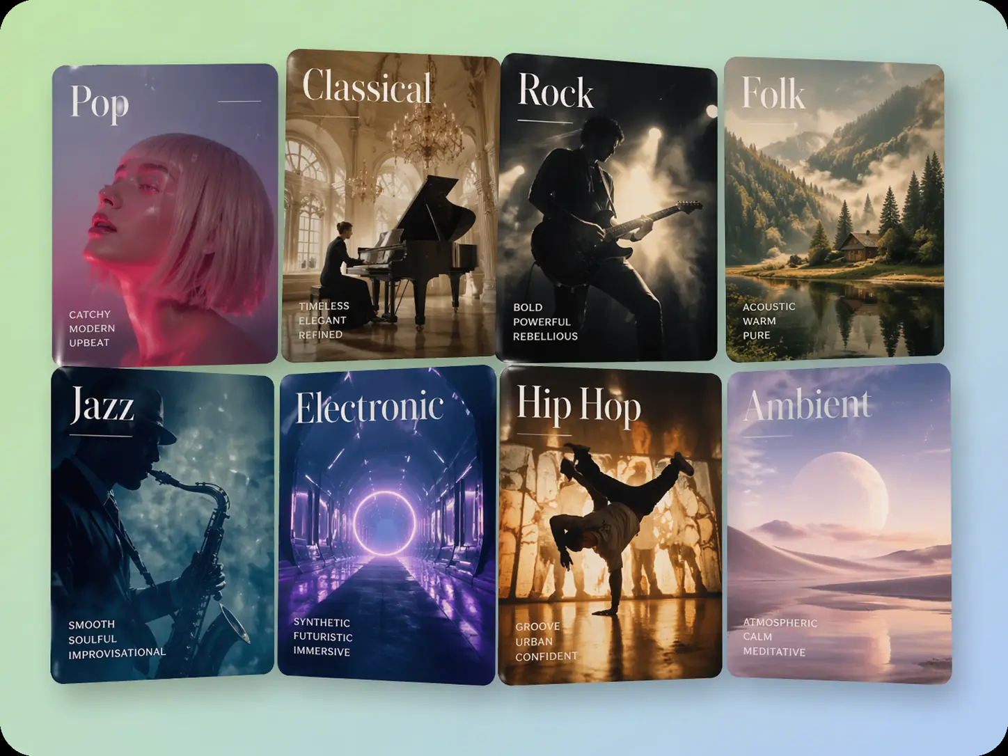 Genre, Tempo, Instrumentation — All in Plain Language