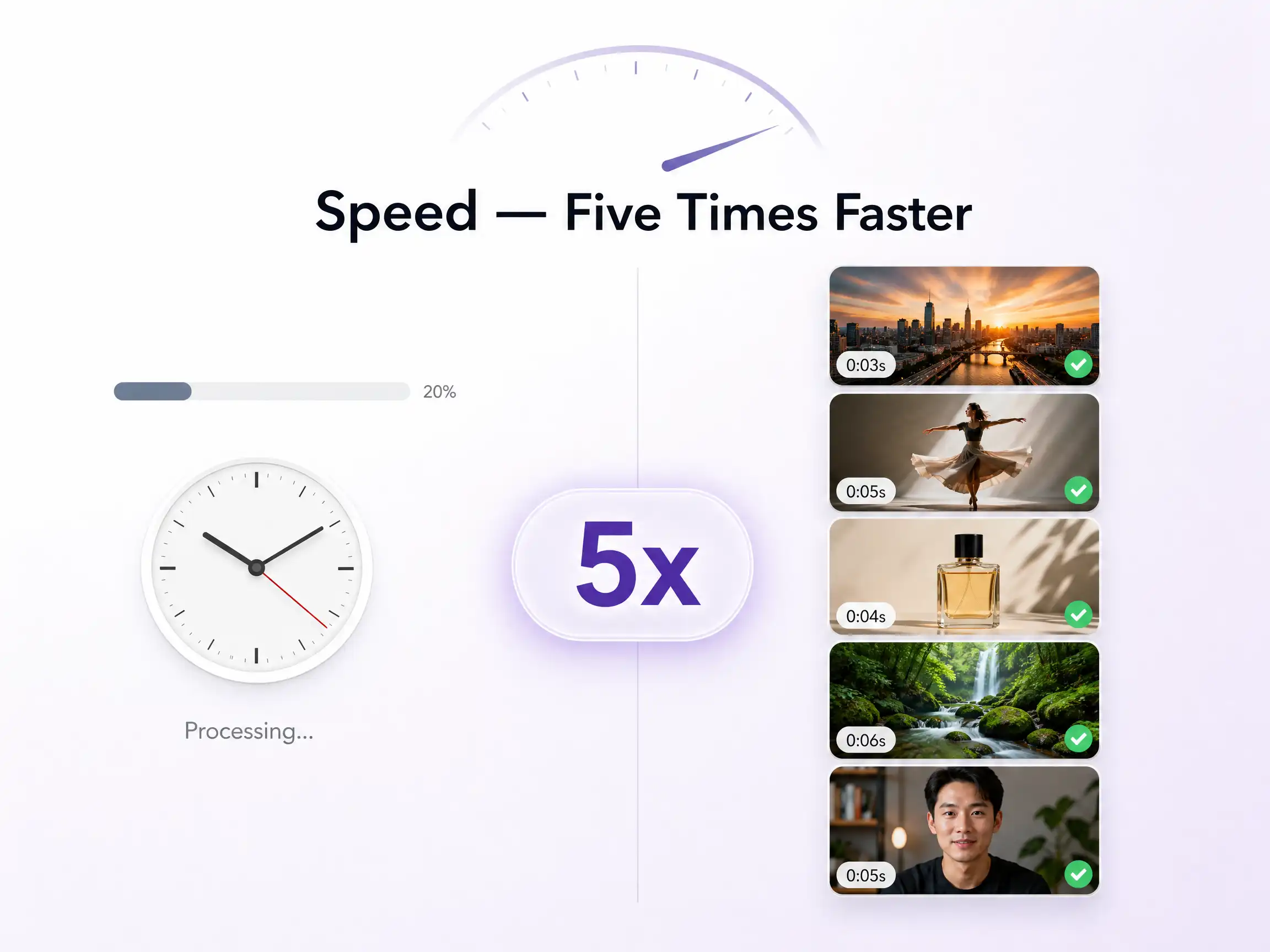 Speed — AI video by Pexo
