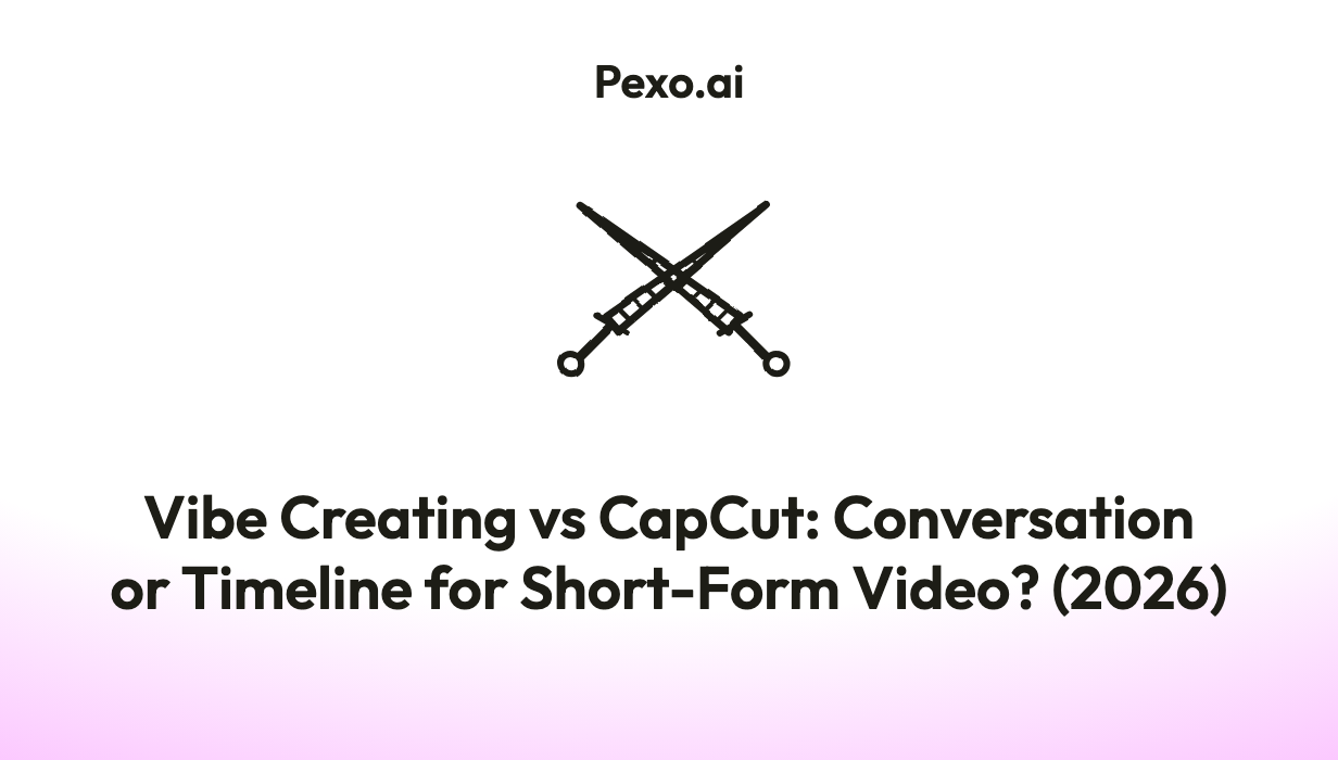 Vibe Creating vs CapCut: Conversation or Timeline for Short-Form Video? (2026)