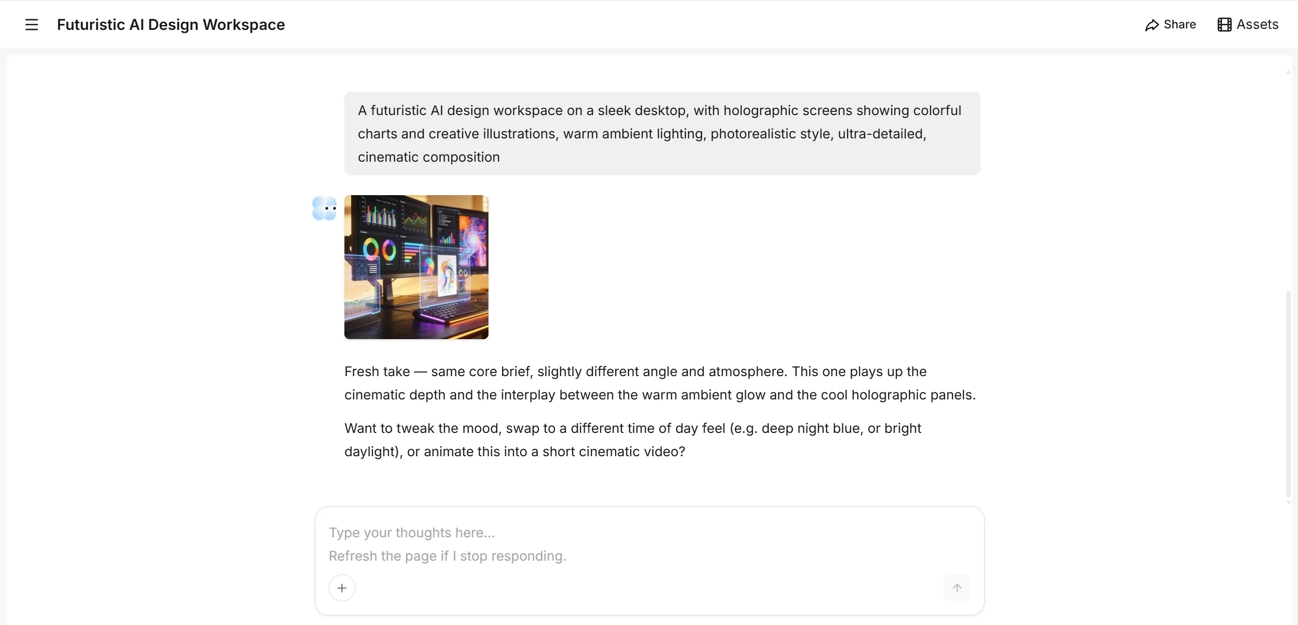 Pexo AI image creation workbench screenshot Pexo AI image creation workbench screenshot
