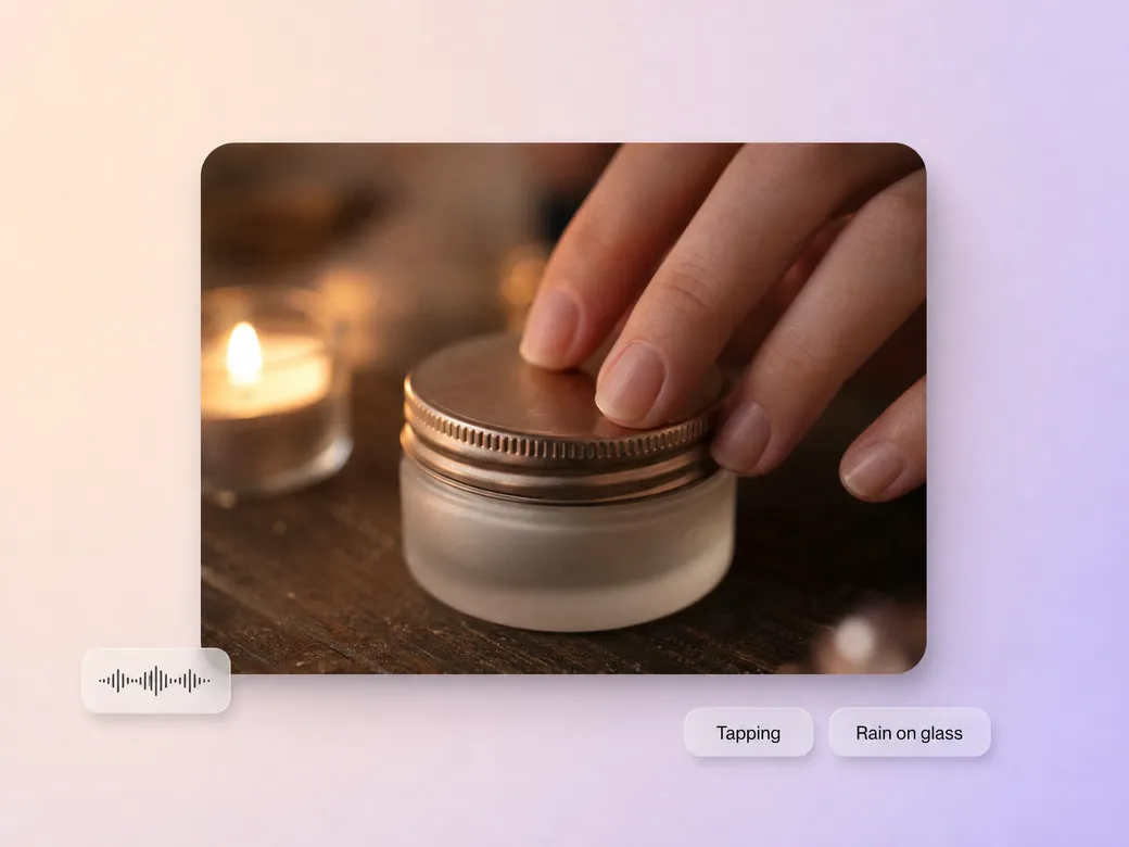 Pexo generate screen turning a tapping trigger description into a finished ASMR video