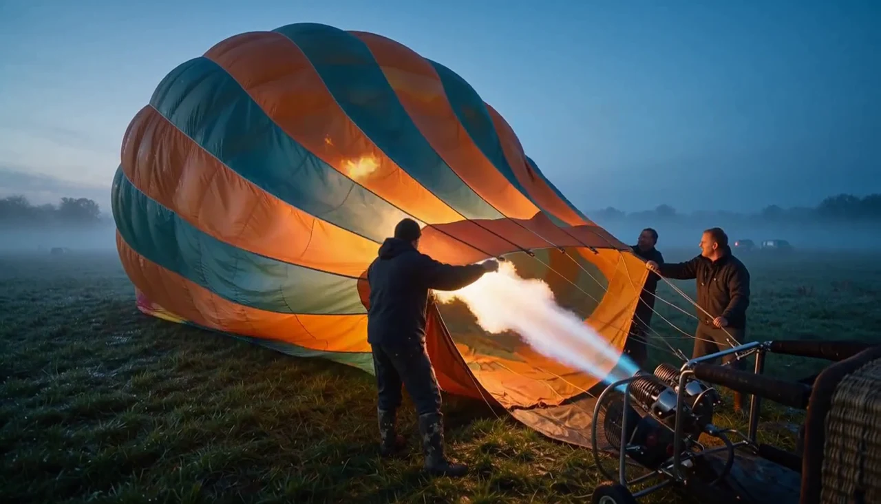 Balloon at dawn from an official H3 Max video