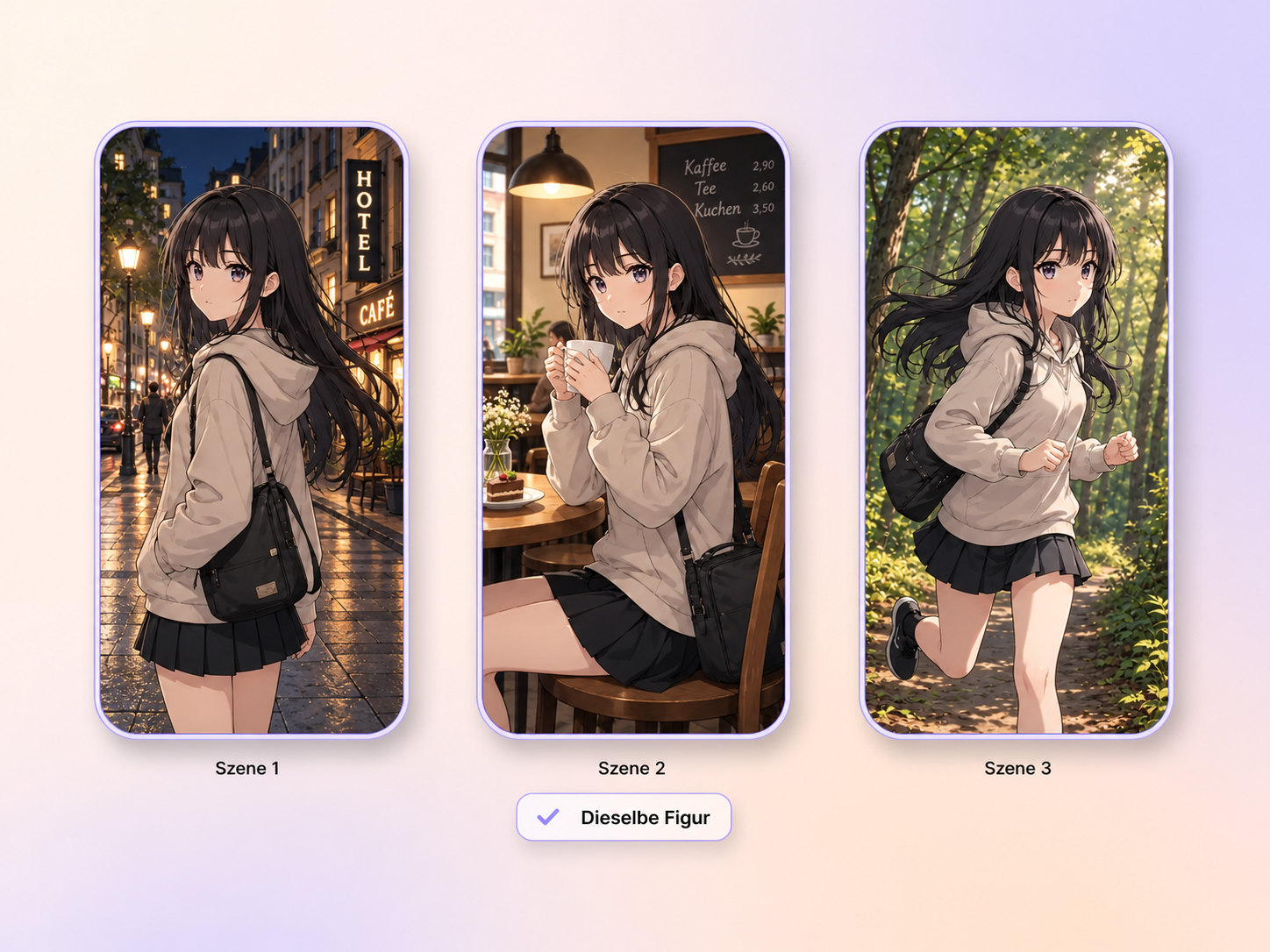 Hyperframe sorgt dafür, dass ein Produkt über alle Aufnahmen eines Manga-Videos hinweg konsistent bleibt