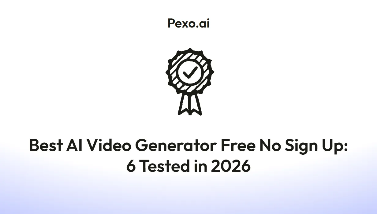 Best AI Video Generator Free No Sign Up: 6 Tested (2026)