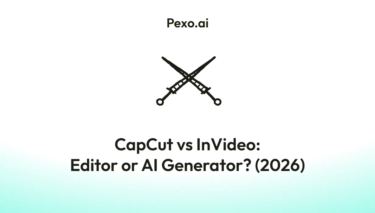 CapCut vs InVideo: Editor or AI Generator? (2026)