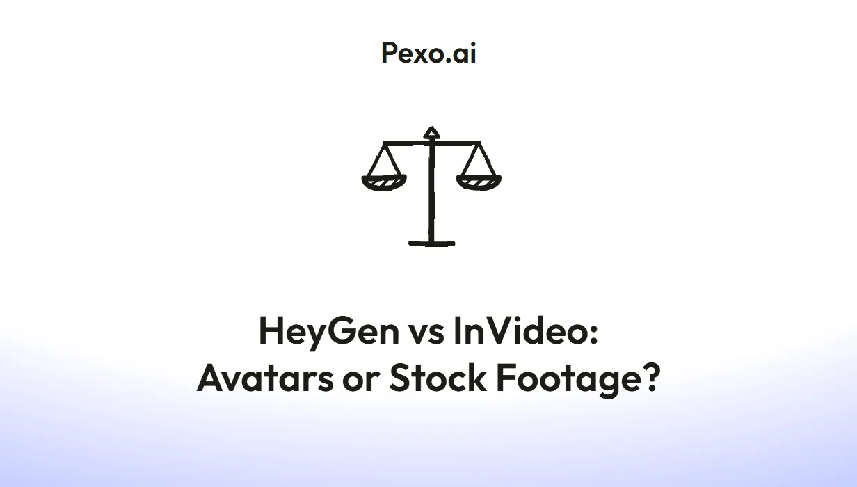 HeyGen vs InVideo (2026): Avatars or Stock Footage?
