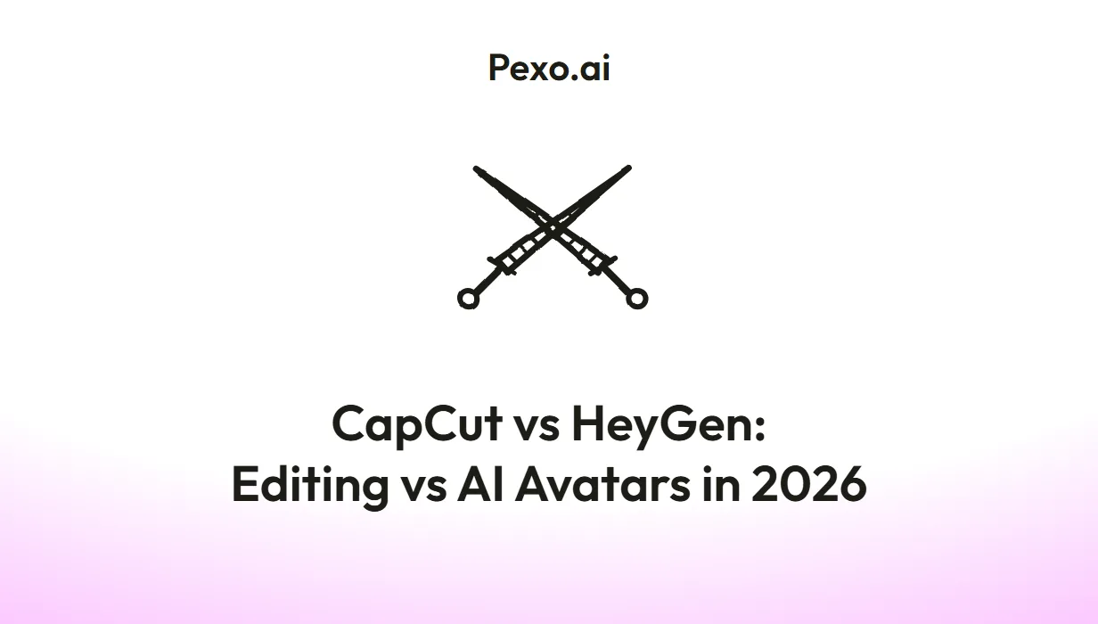 CapCut vs HeyGen: Editing vs AI Avatars in 2026