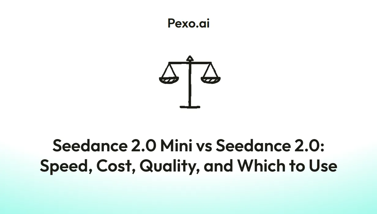 Seedance 2.0 Mini vs Seedance 2.0: Speed, Cost, Quality, and Which to Use