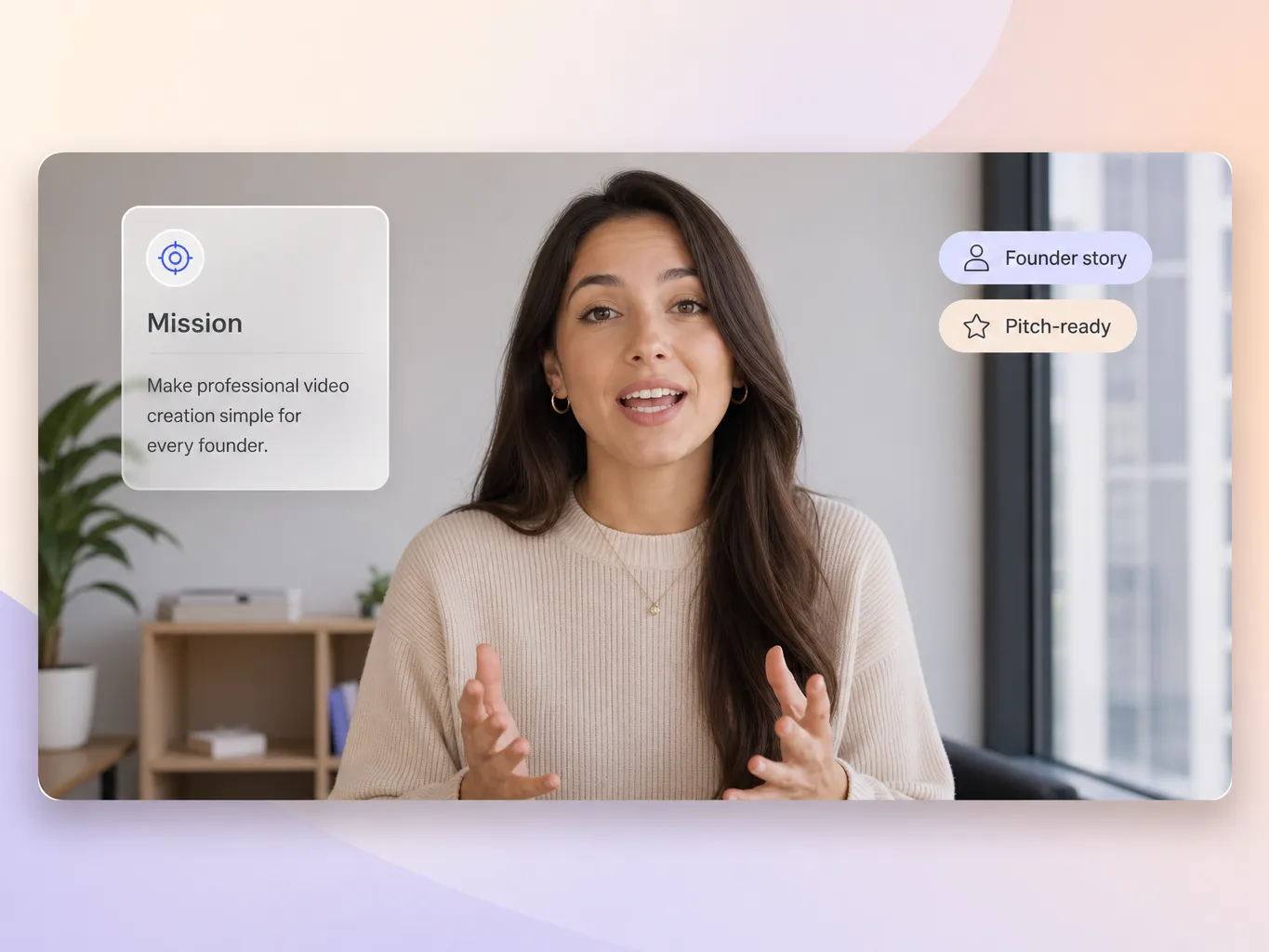 Pexo turning a pitch into a story-driven startup launch video