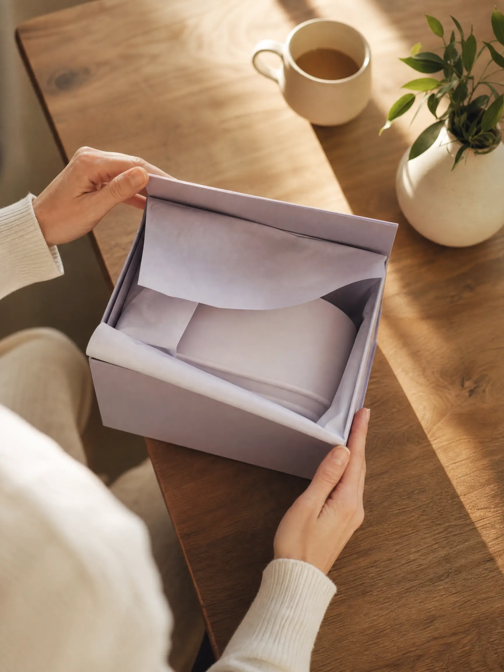 Unboxing video created with Pexo AI revealing a product from its box