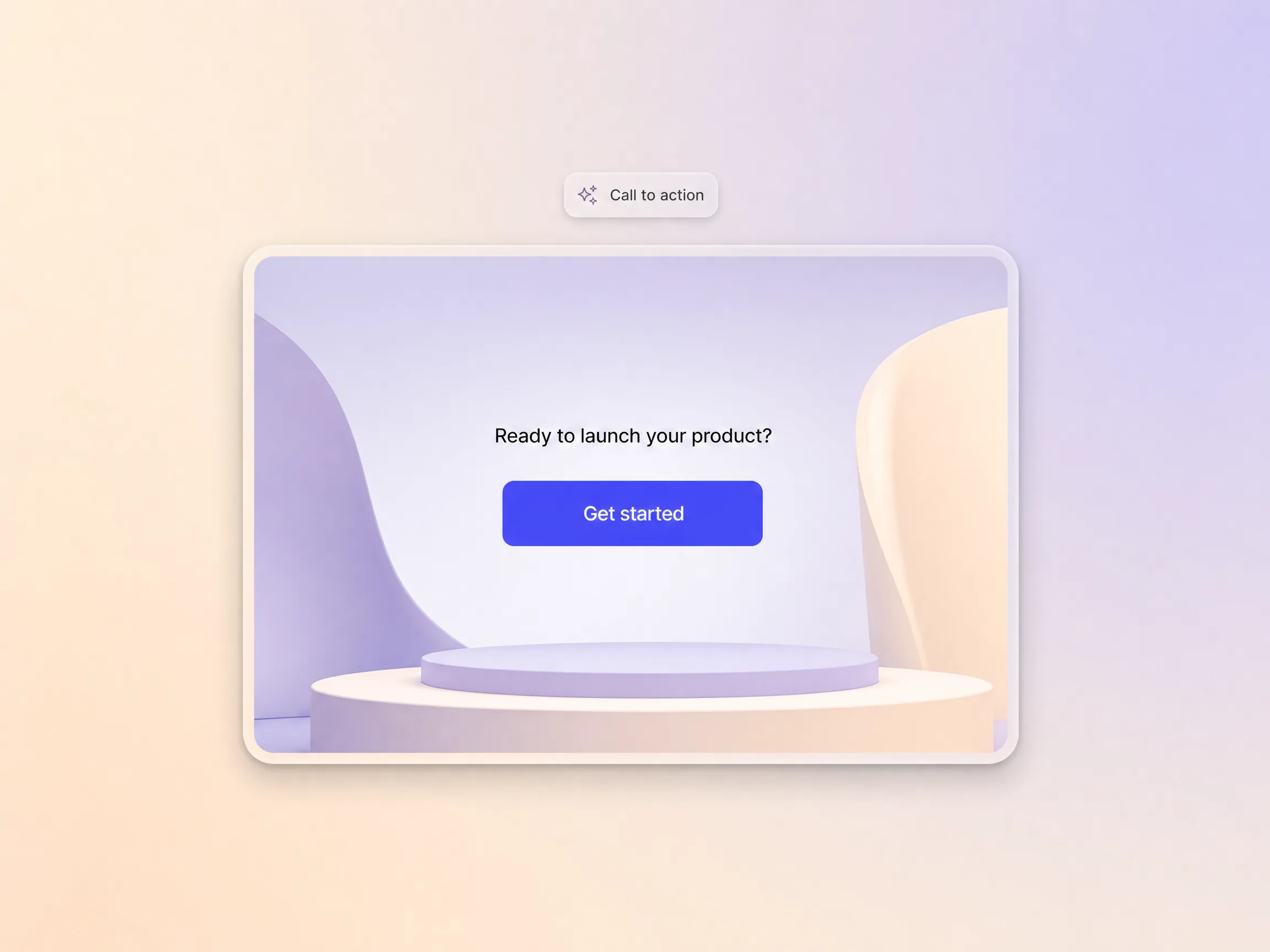 A startup launch video ending on a clear signup call to action