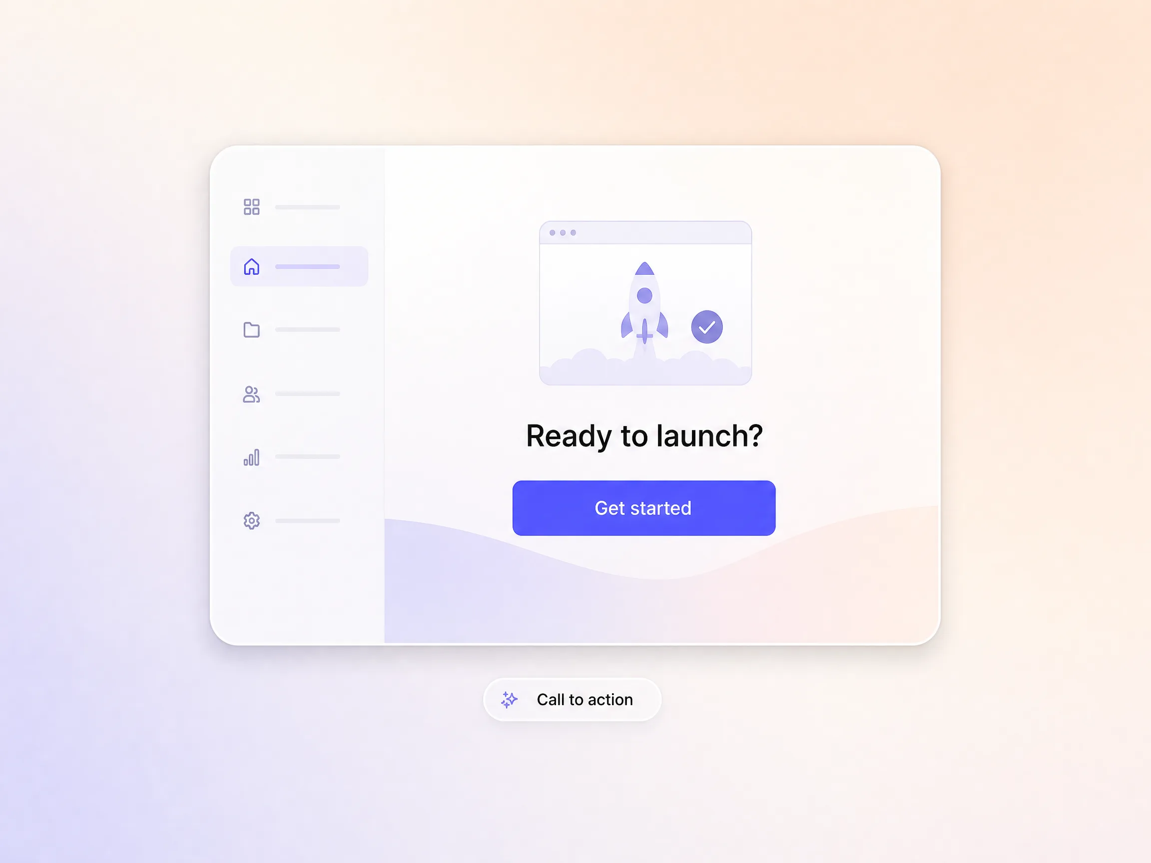 A software launch video ending on a clear signup call to action