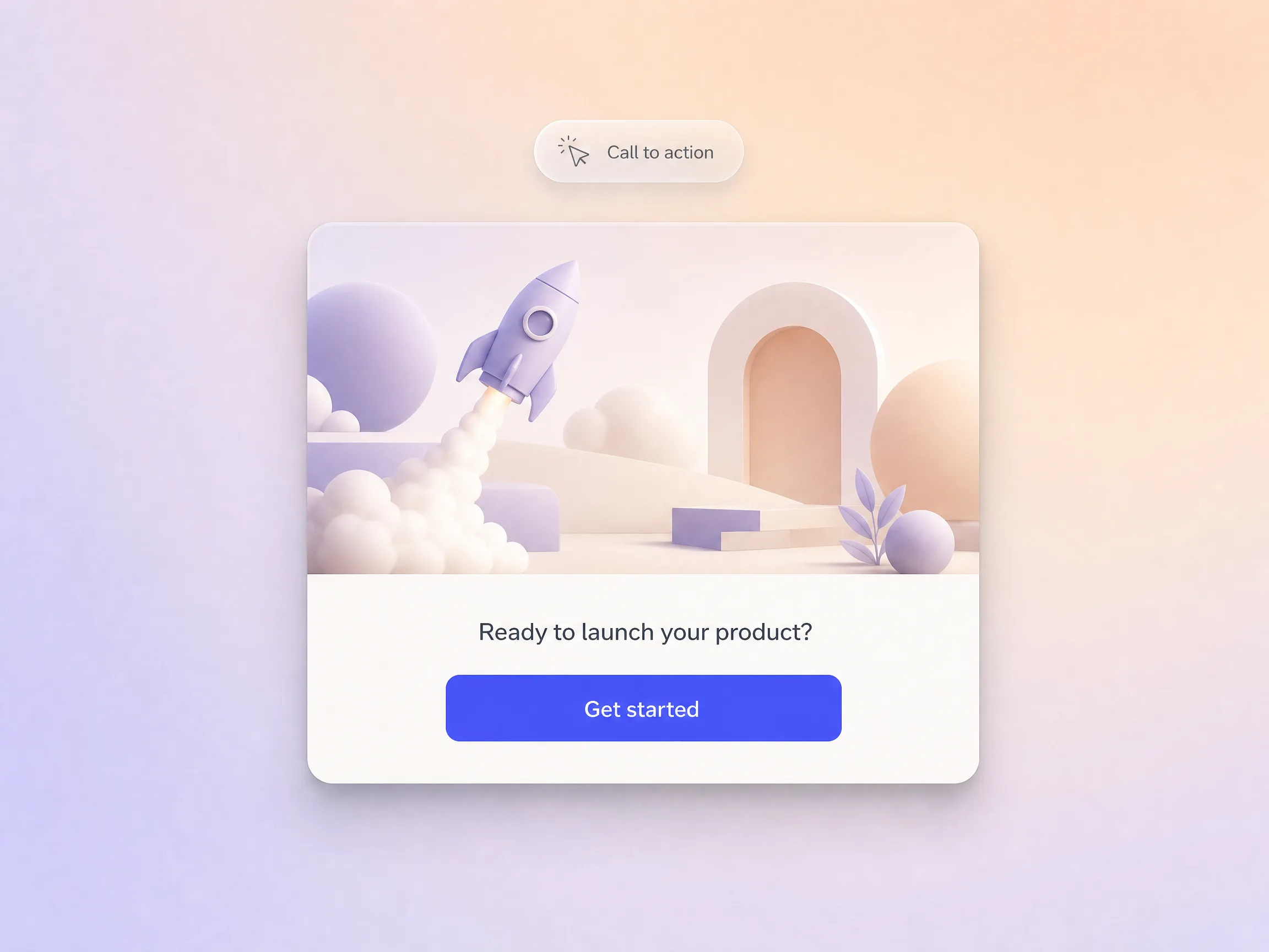 A website launch video ending on a clear signup call to action