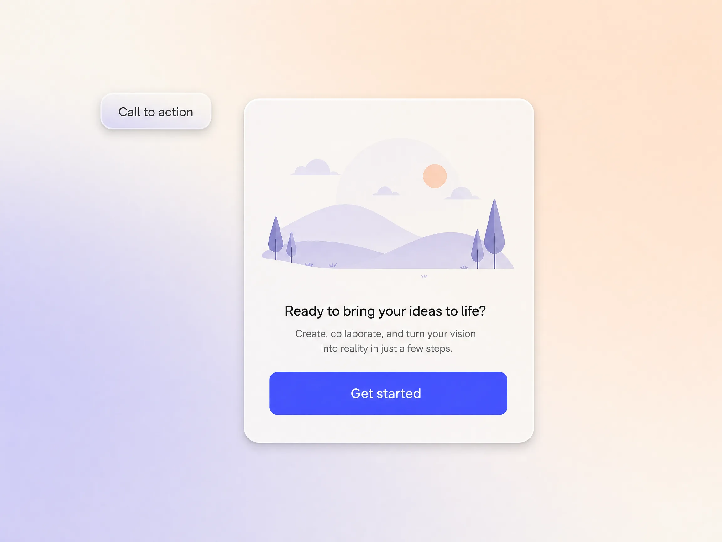 A book launch video ending on a clear signup call to action