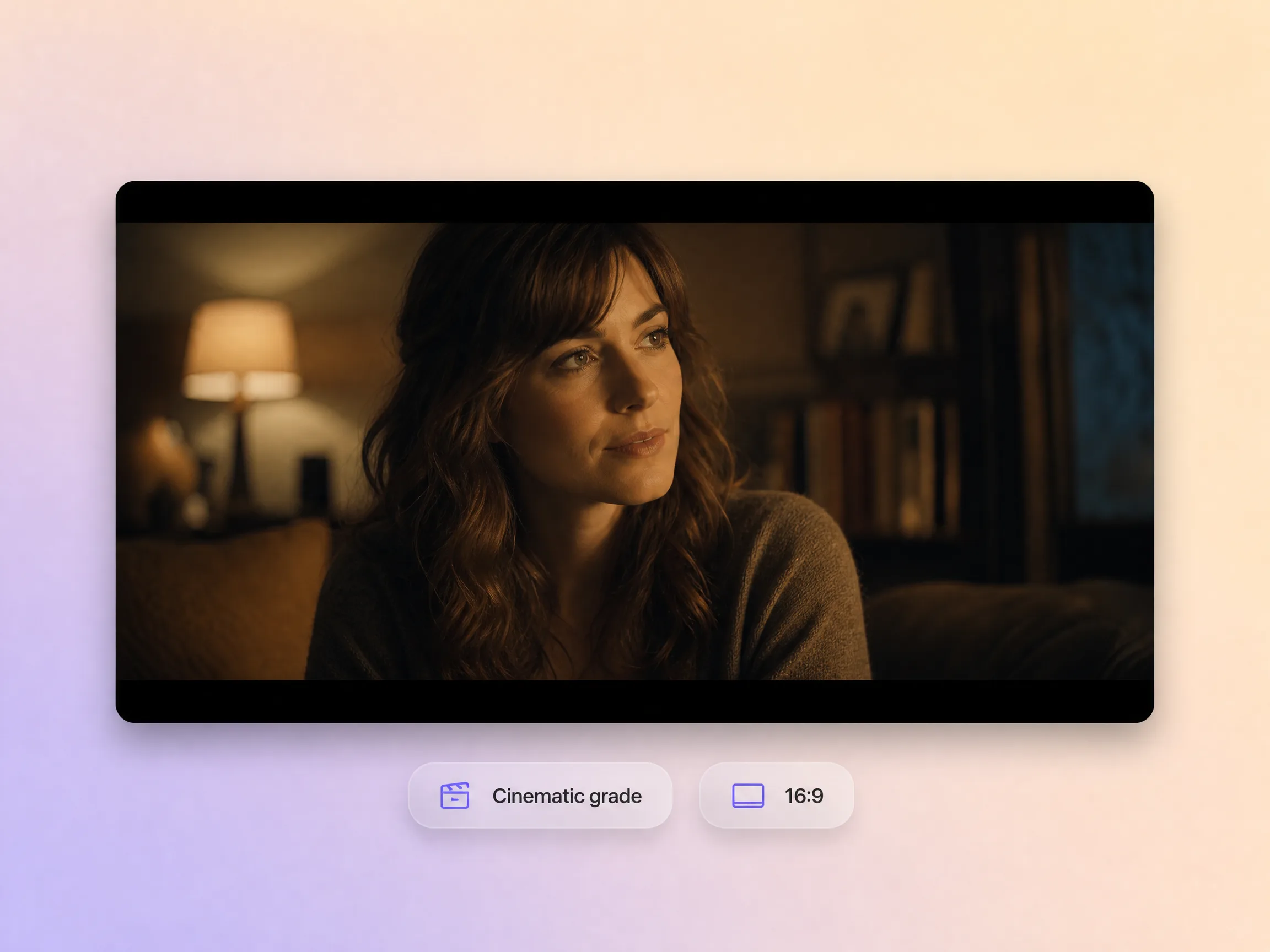 A launch trailer graded with a cinematic film look