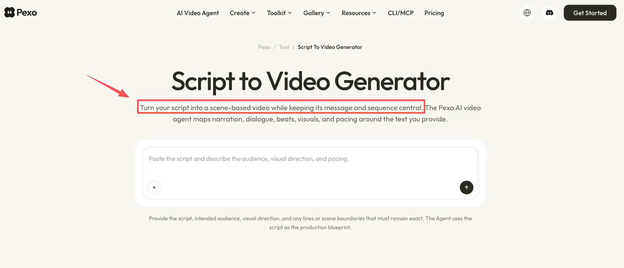 Read the script aloud and cut unsupported details