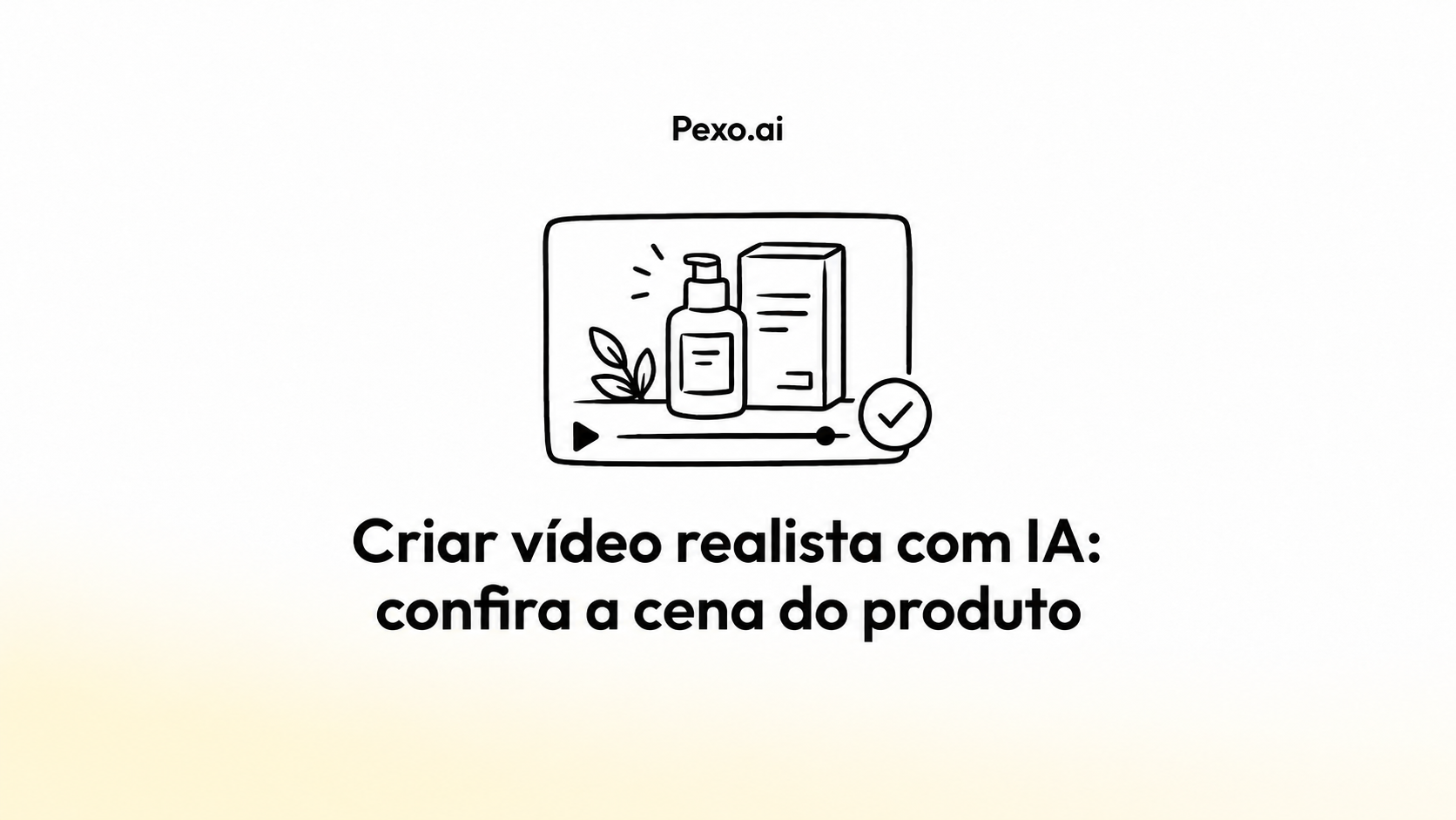 Criar vídeo realista com IA: confira a cena do produto