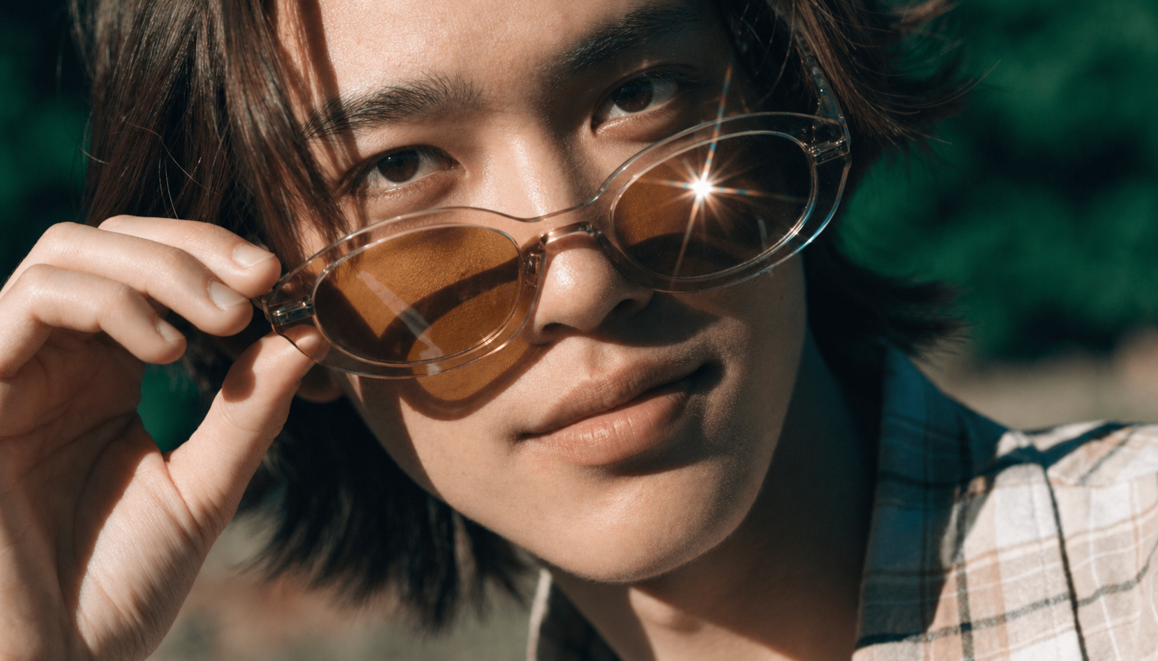 Portrait with sunglasses