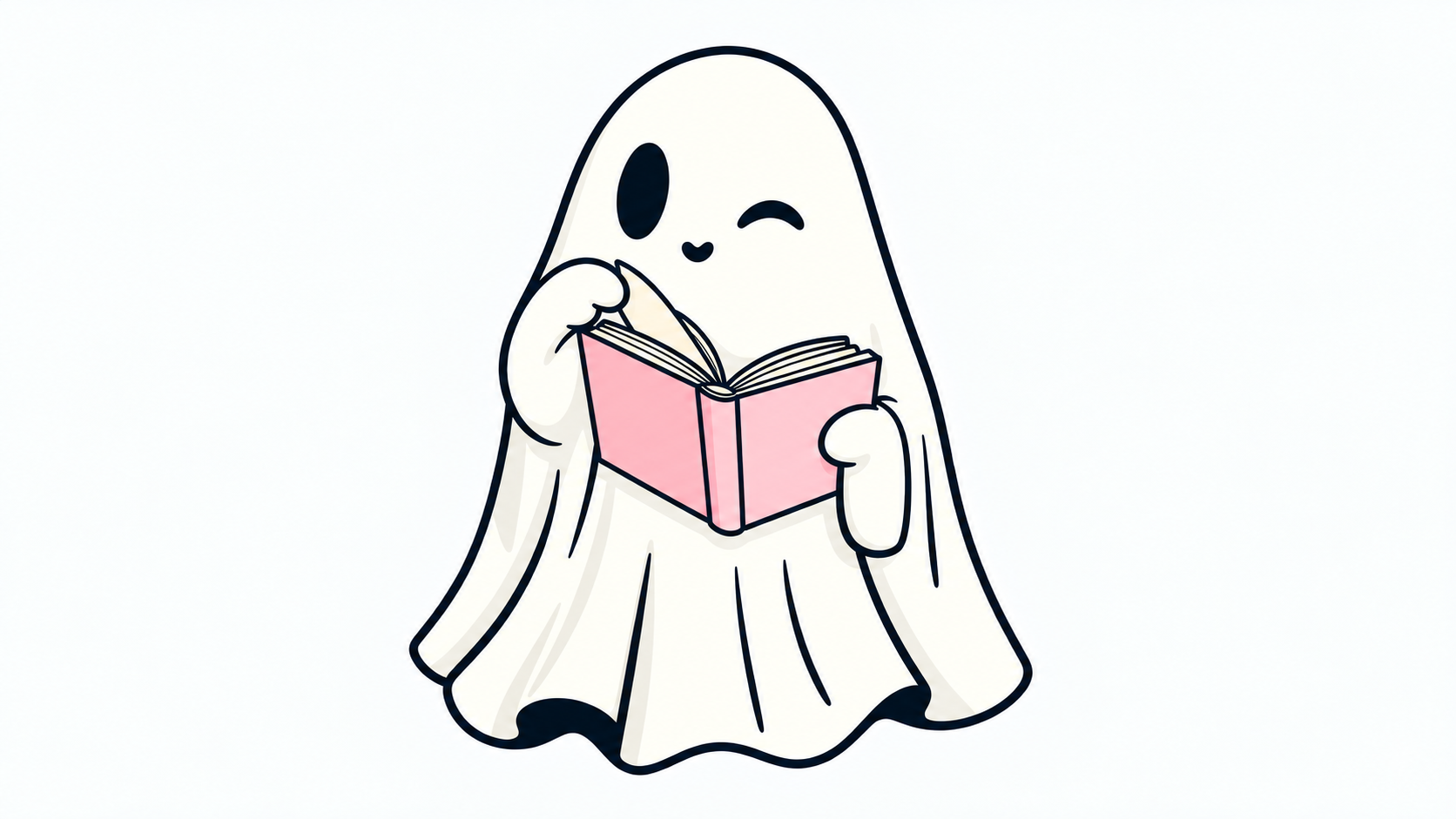Ghost character illustration