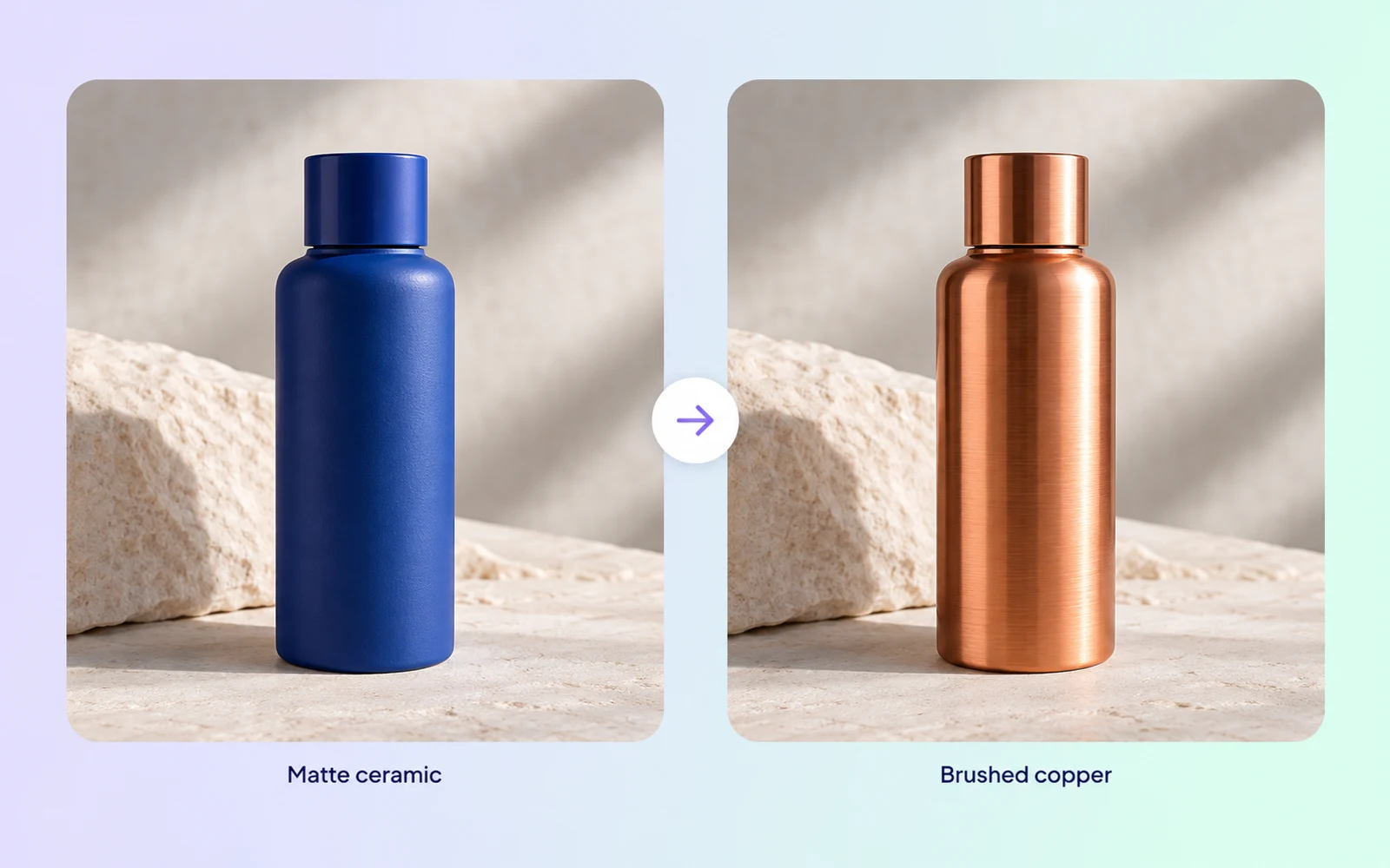 Capability illustration: Color and material editing