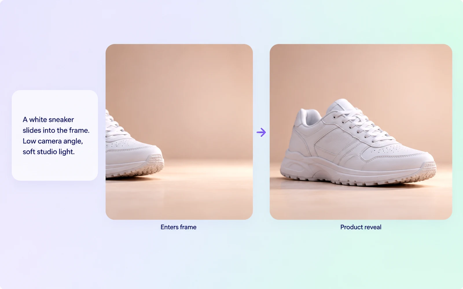 Capability illustration: Text-to-video generation
