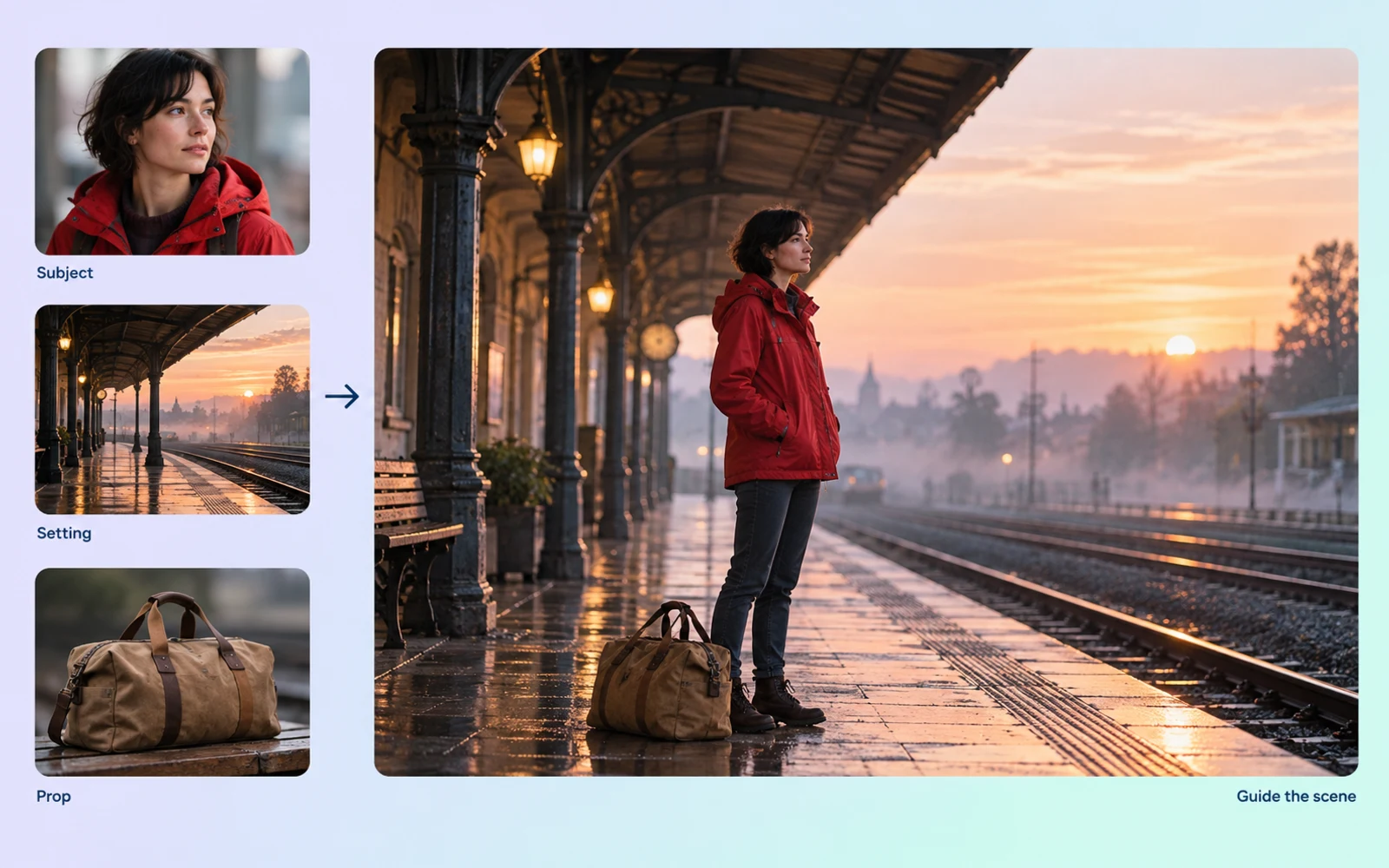 Capability illustration: Multi-image reference guidance