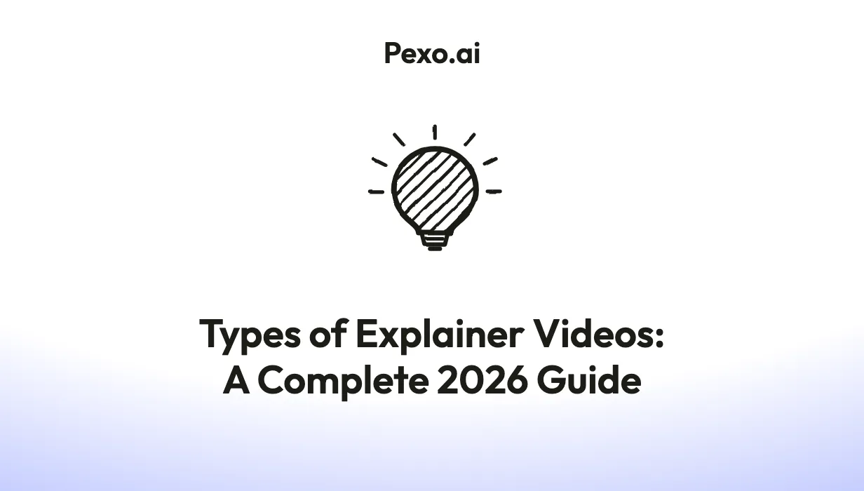 Types of Explainer Videos: The 8 Formats Compared (2026 Guide)