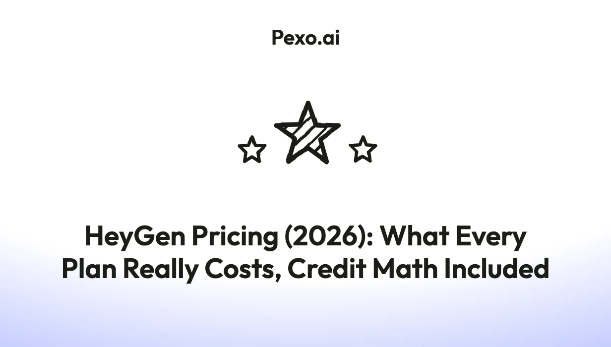 HeyGen Pricing (2026): What Every Plan Really Costs, Credit Math Included