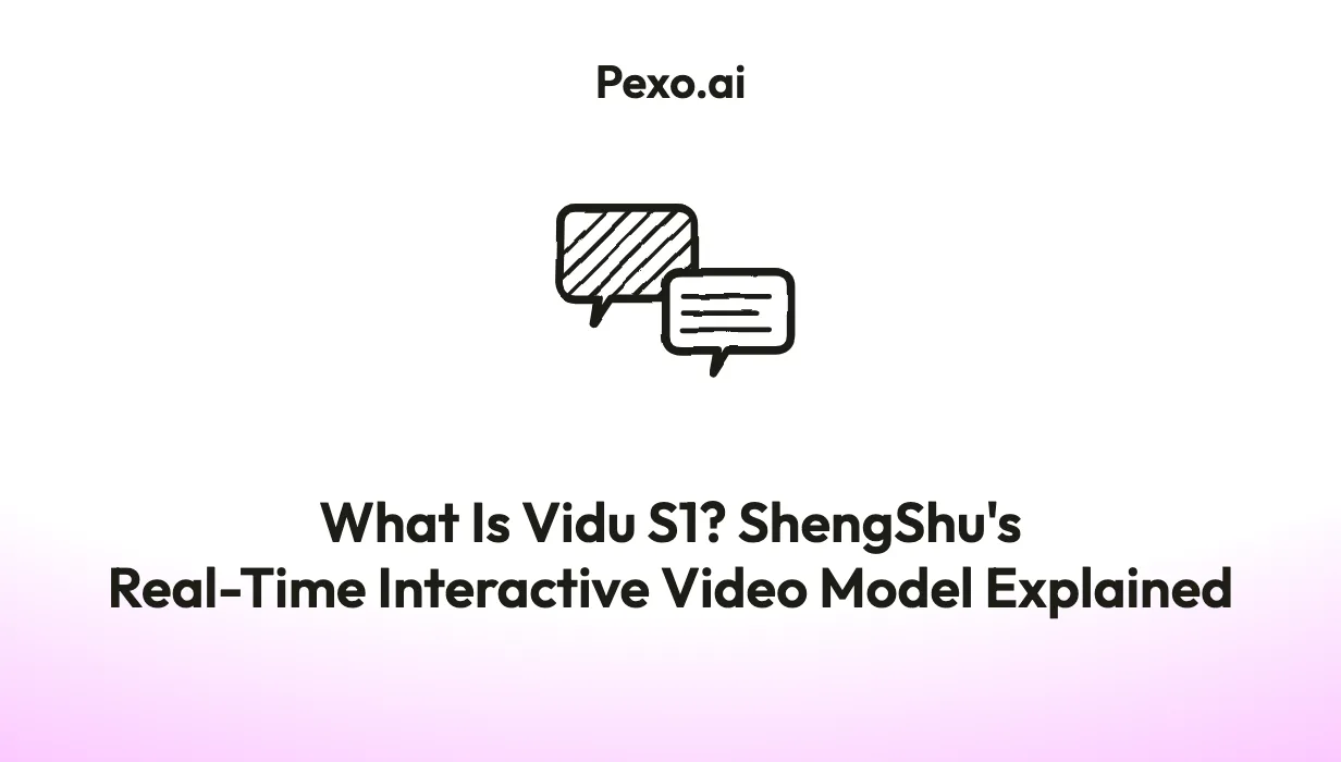 What Is Vidu S1? ShengShu's Real-Time Interactive Video Model Explained