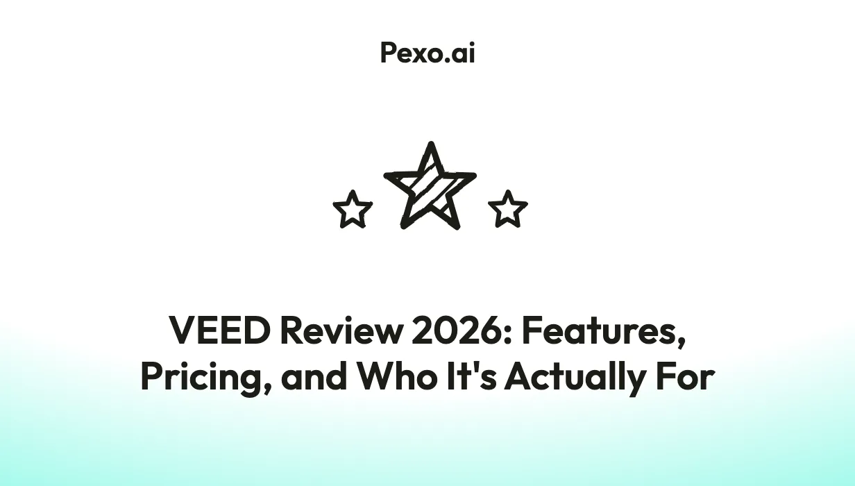 VEED Review 2026: Features, Pricing, and Who It's Actually For