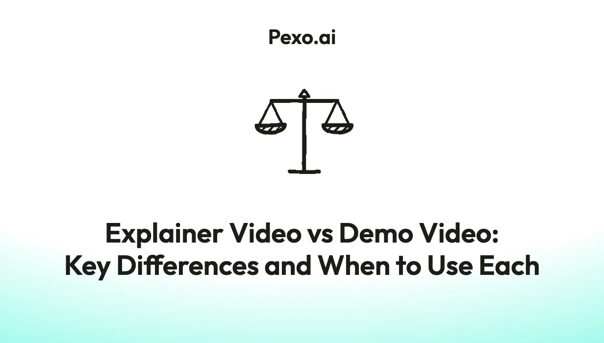 Explainer Video vs Demo Video: Key Differences and When to Use Each