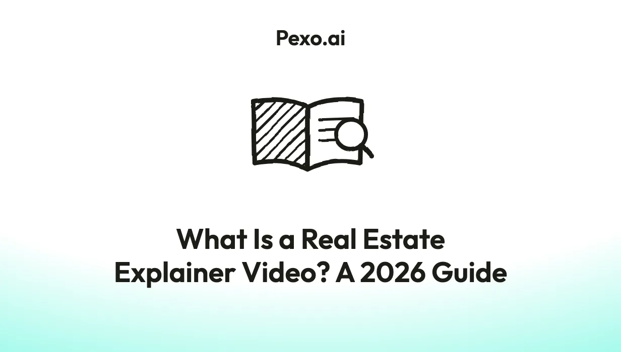 What Is a Real Estate Explainer Video? A 2026 Guide