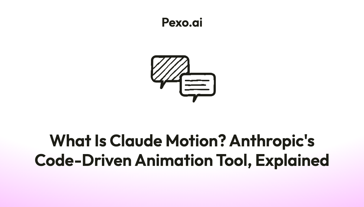 What Is Claude Motion? Anthropic's Code-Driven Animation Tool, Explained