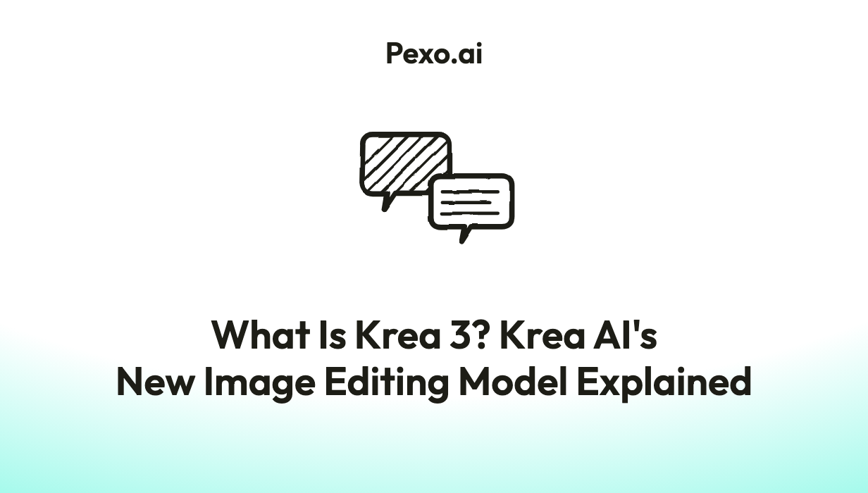 What Is Krea 3? Krea AI's New Image Editing Model Explained
