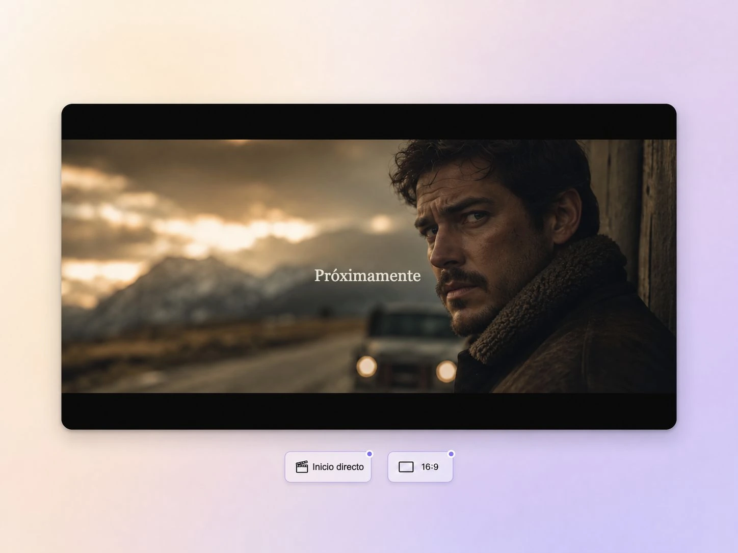 Un tráiler de película con un comienzo lleno de tensión