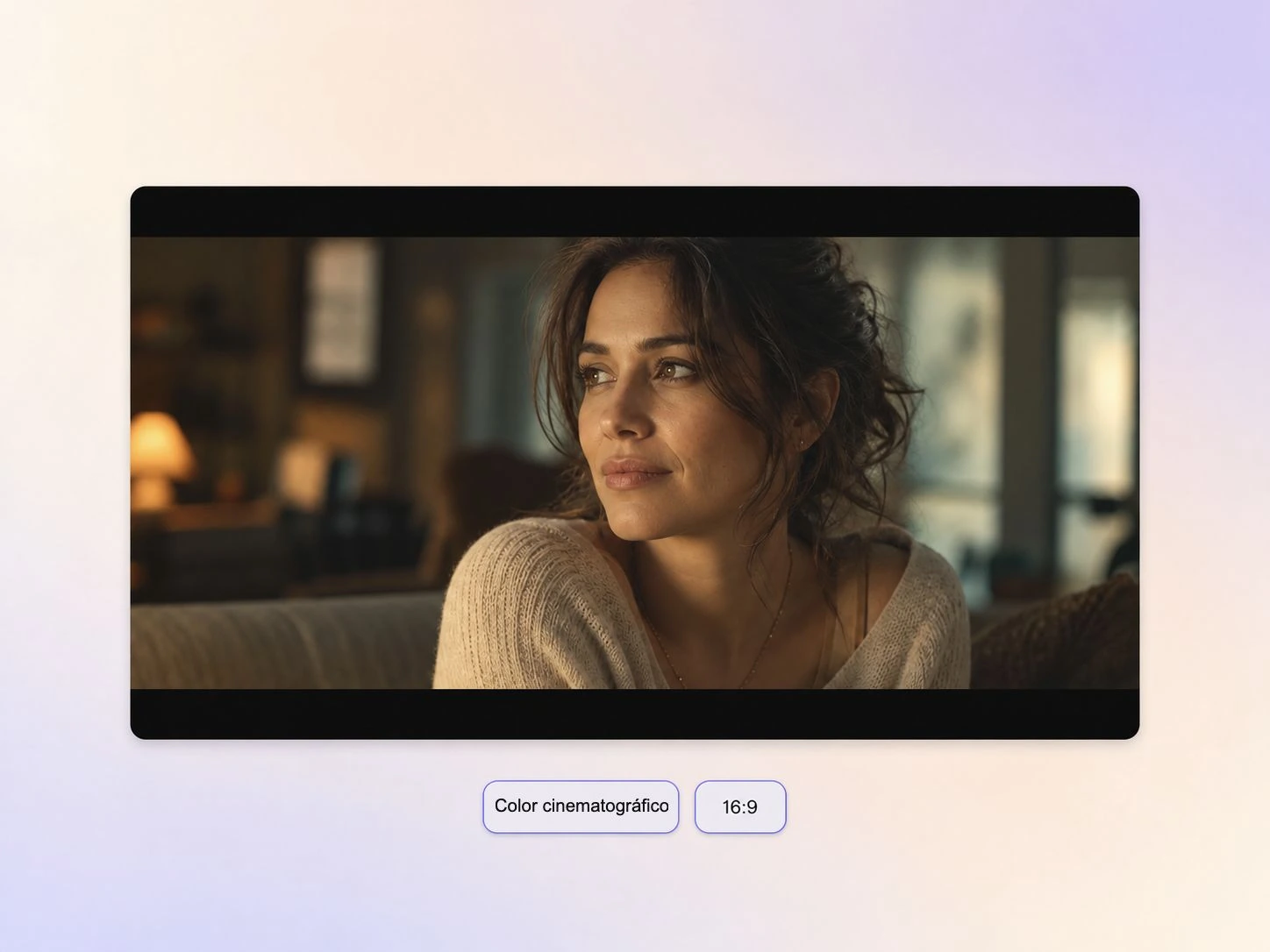 Tráiler de película con corrección de color cinematográfica